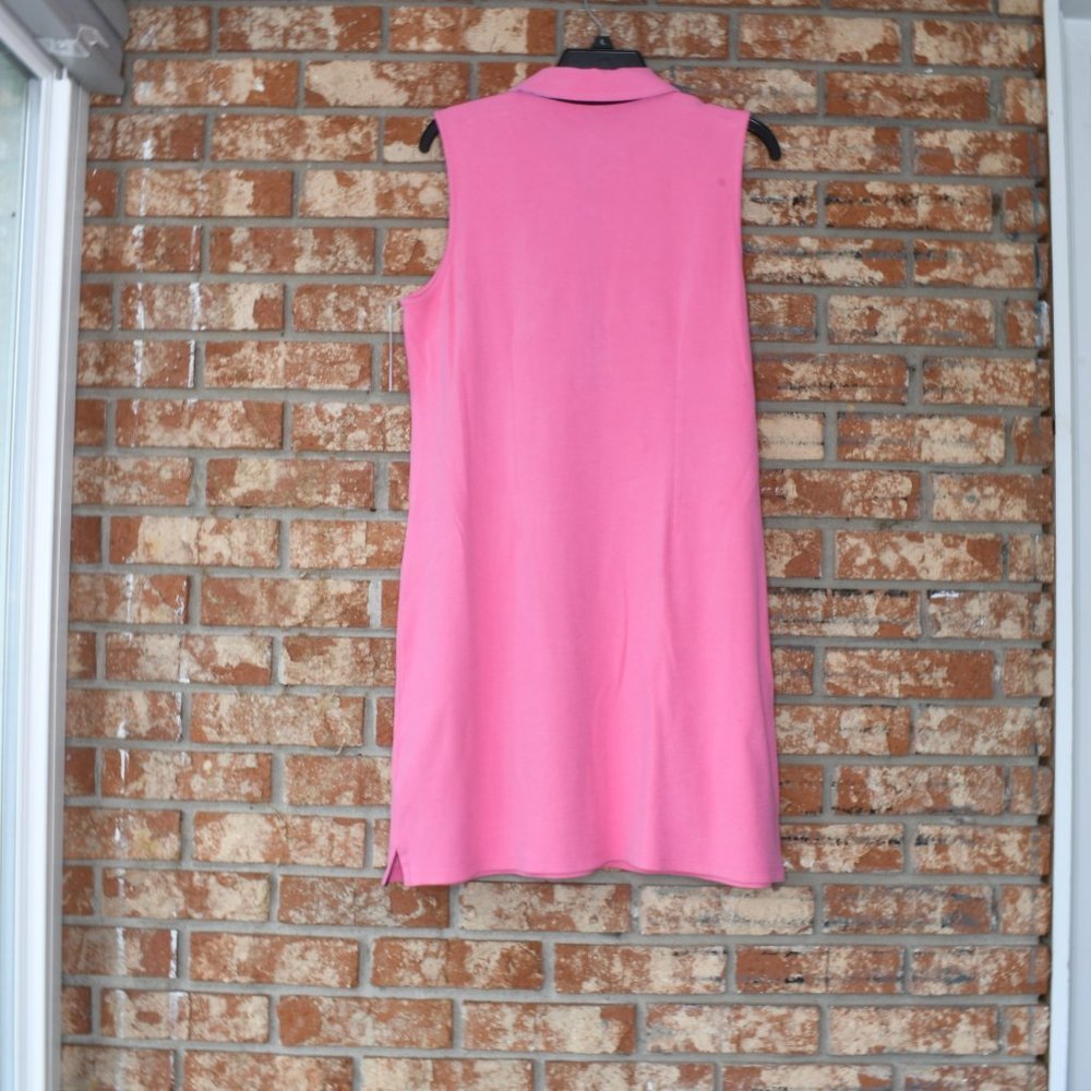TALBOTS Petites Pink Sleeveless Dress  NWOT - Picture 3 of 5